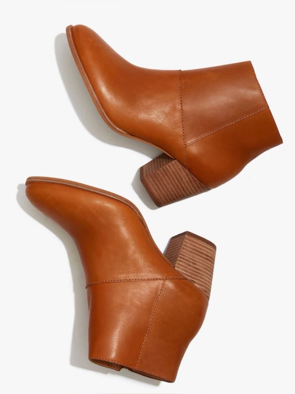 Madewell The Rosie Ankle Boot in Leather